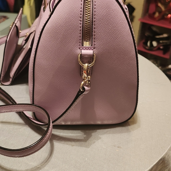 Kate Spade "laurel way lanae" satchel Whit matching wallet - Picture 3 of 4